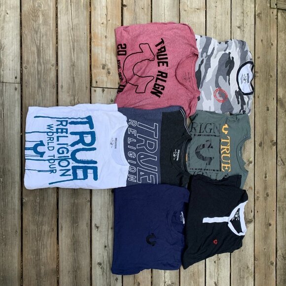 LOT OF 7 True Religion T Shirts XL - Picture 4 of 4